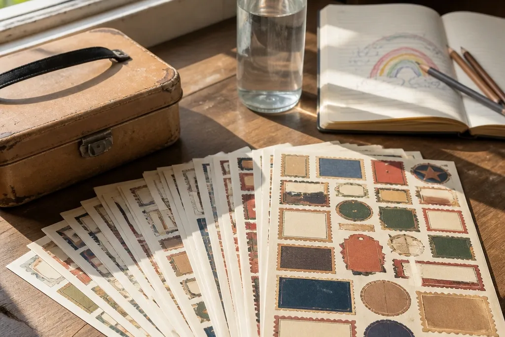 20 Year-Round Retro Vintage Stickers To Copy