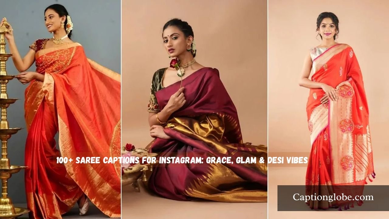 Saree Captions for Instagram
