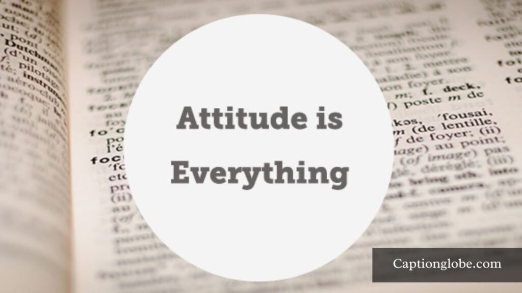 attitude caption for instagram