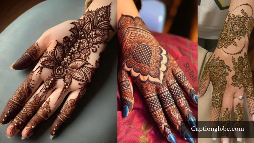 Bride mehndi captions 