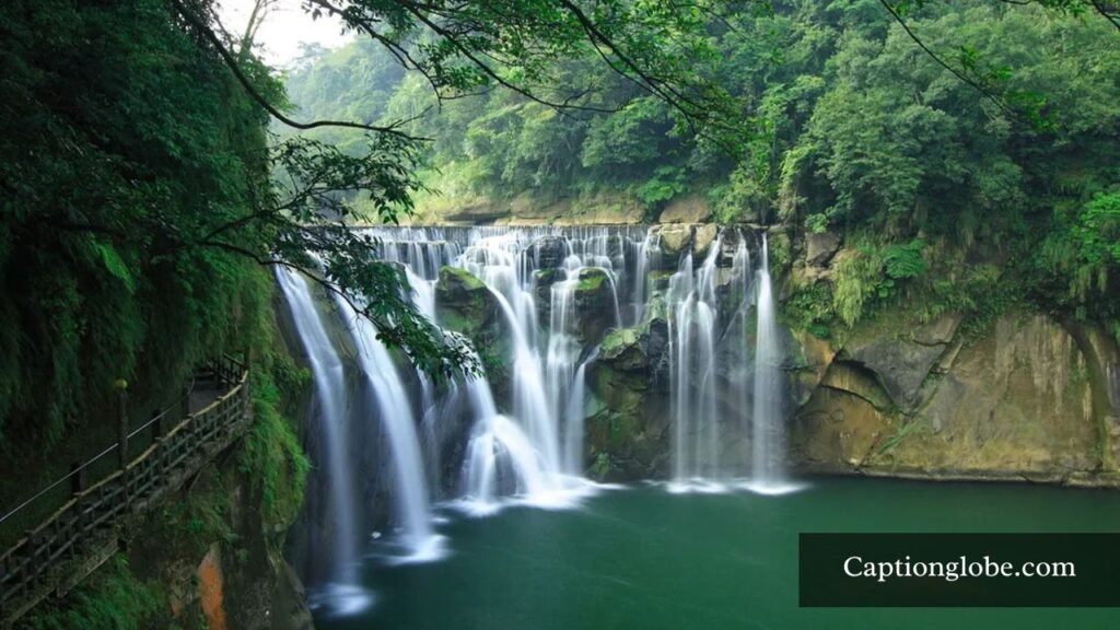 captions for waterfall