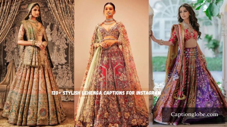 Lehenga Captions for Instagram