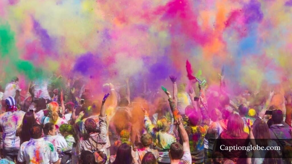 holi caption for instagram