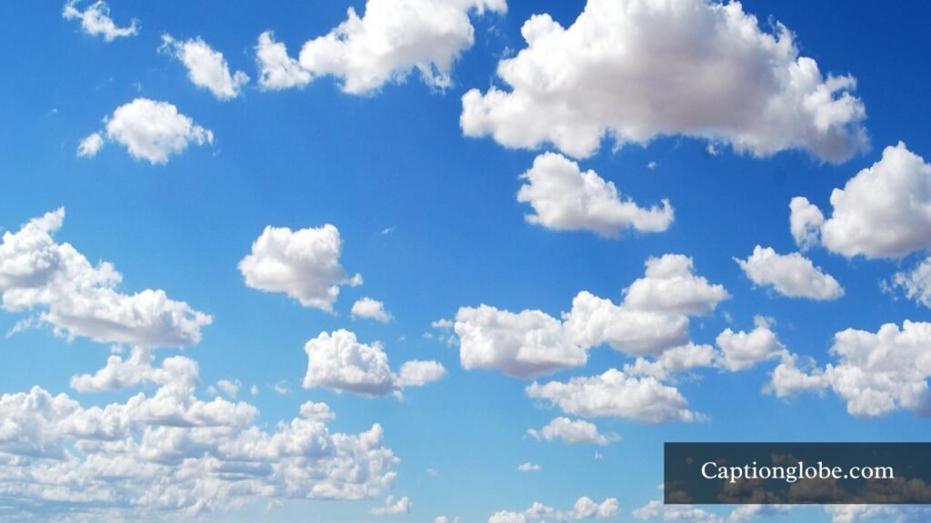 captions for sky
