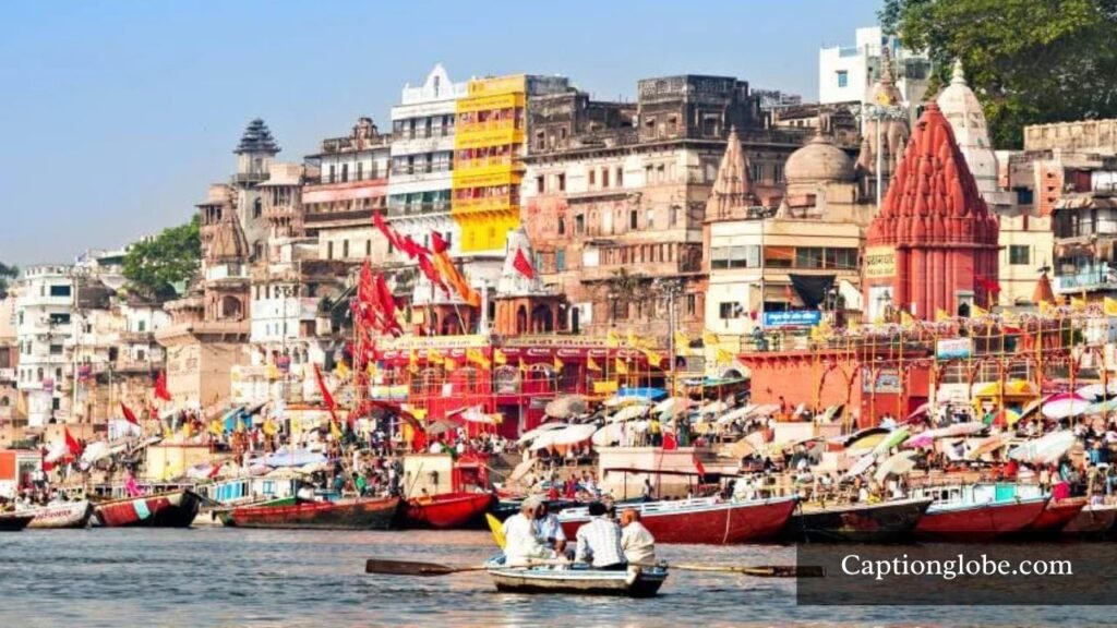 caption for banaras ghat