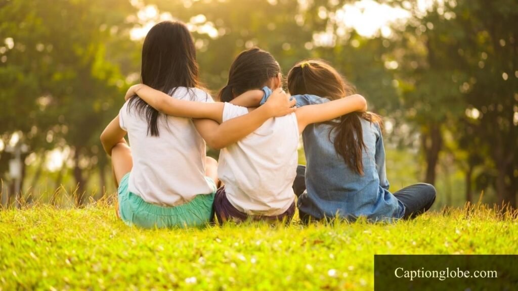 one line caption for best friend